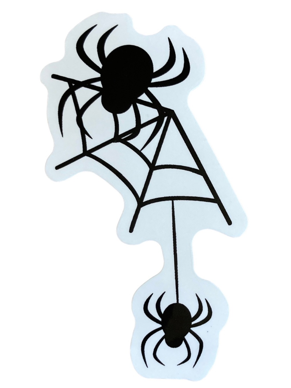 Spiderweb with 2 Halloween Sticker